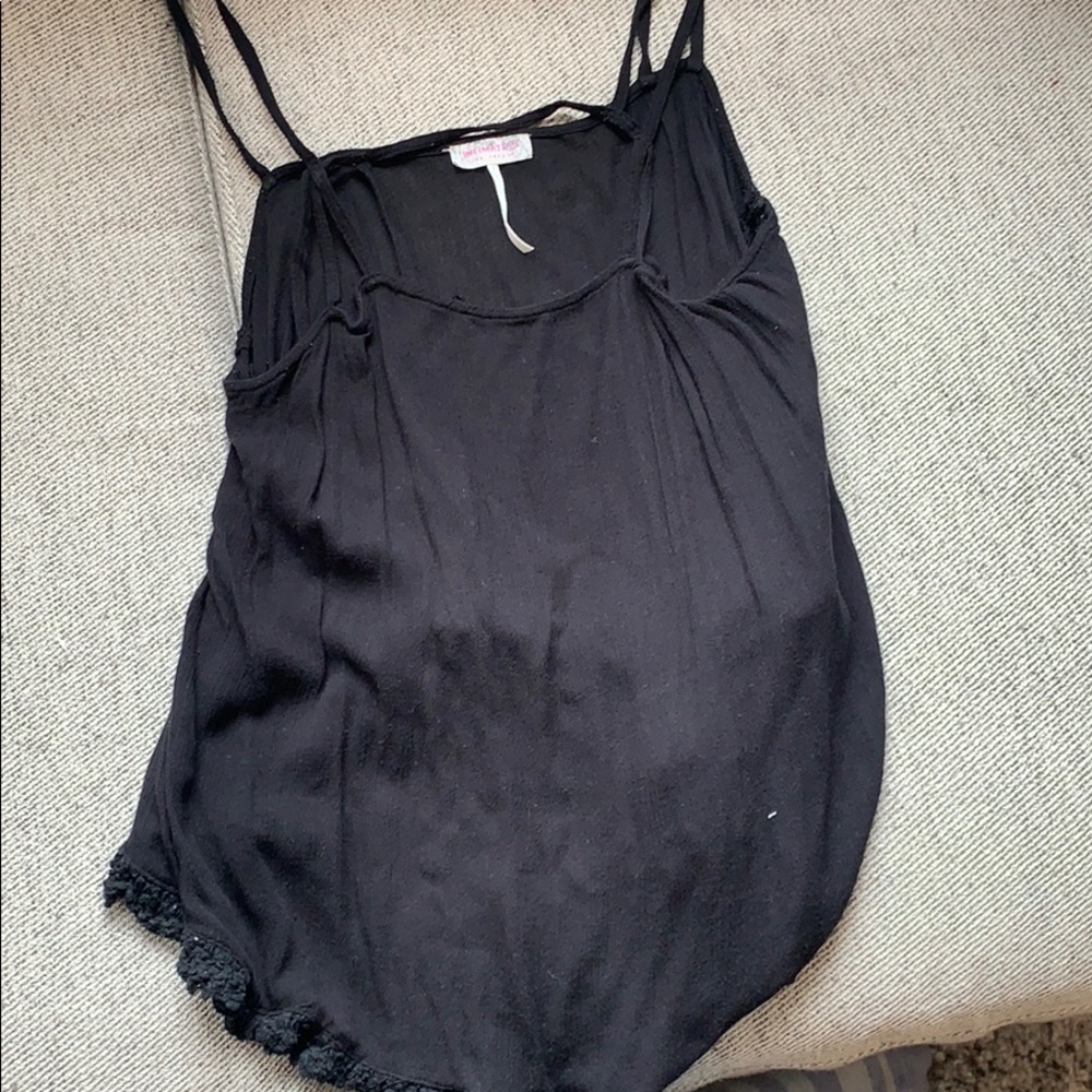 Free People Black Tank